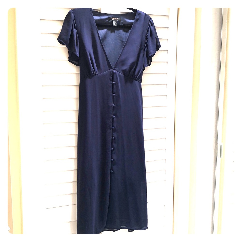 Dark blue dress XL